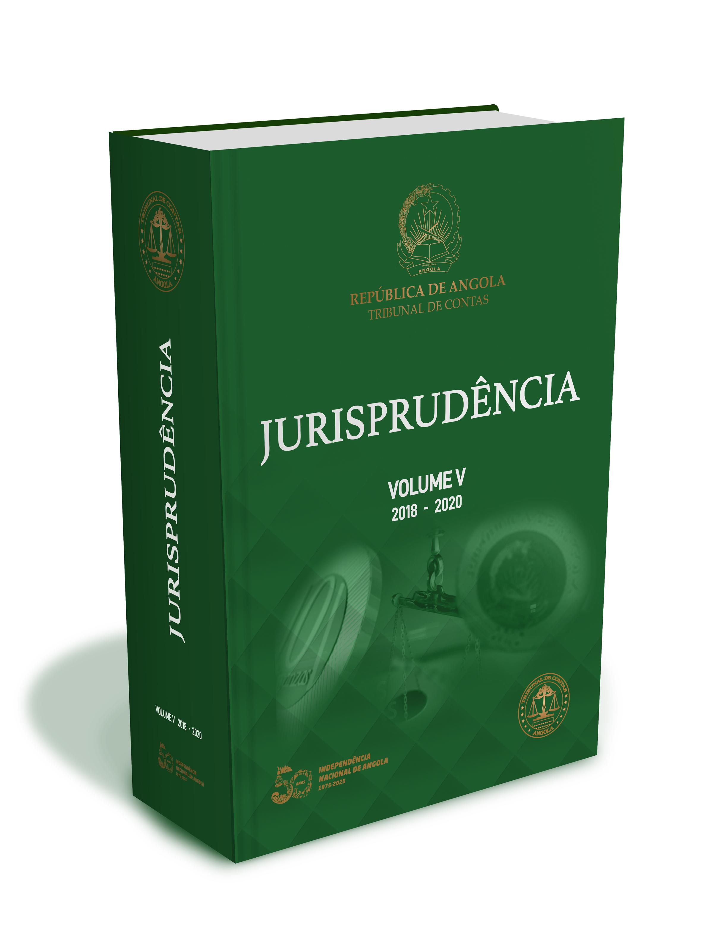 Capa do livro Jurisprudência - Volume V - 2018-2020